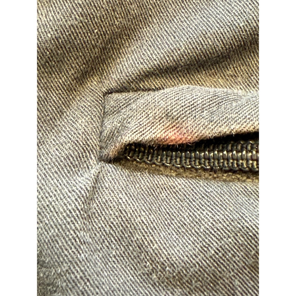 Prada Milano Womens Navy Blue Cotton Twill Trousers‎ Button Fly Made in Italy 48 - Picture 14 of 14